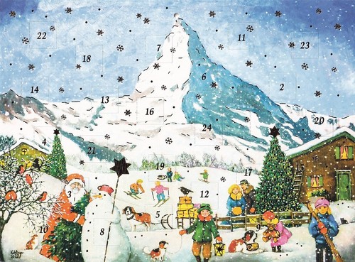 Calendario dell avvento - calendario, dell'avvento