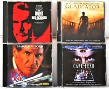 SOUDTRACK BUNDLE #4CD's "Gladiator-Hunt for Red October-Cape Fear-Air Force One"