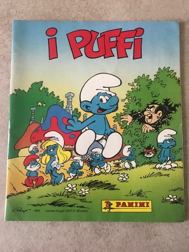 Album figurine panini puffi - panini,