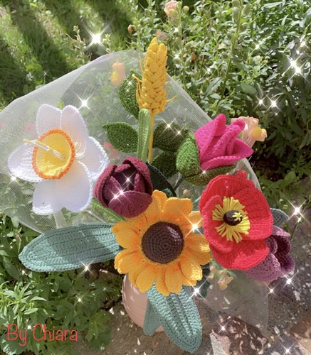 Fiori all uncinetto - fiori, all’uncinetto