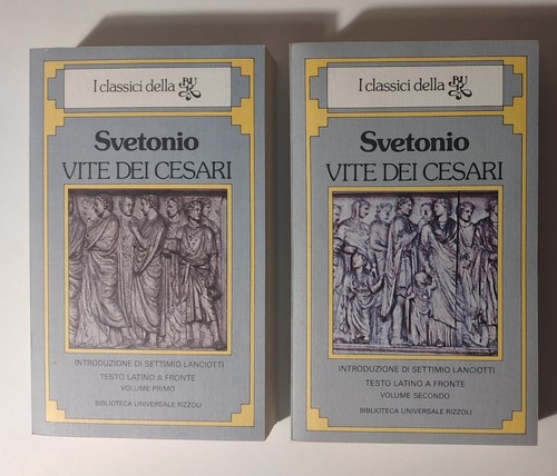 Vita dei cesari - vita, volumi-