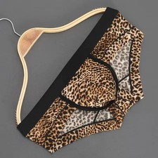 Slip Uomo Leopardato Animalier