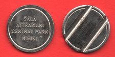 GETTONE TOKEN BUONO SALA GIOCHI ATTRAZIONI CENTRAL PARK RIMINI N°5