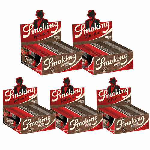 Cartine smoking marrone lungh - smoking,