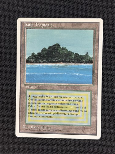 Mtg tropical island revised - tropical,