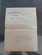 RSI Documento Repubblica Sociale Italiana GRN Montagna E Foreste Forestale Cuneo