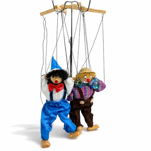 Coppia bambole marionette - coppia,