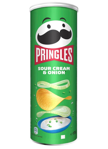 Pringles sour cream and onion - sour,