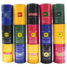 Fusto olio simulazione metallo