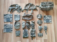 Lotto US Abu Pouch Tasche Militare Esercito Air Force USAF ARMY Molle Elmetto