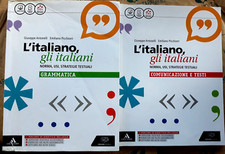 L' ITALIANO, GLI ITALIANI (IN 2 TOMI) - G. ANTONELLI e E. PICCHIORRI - EINAUDI
