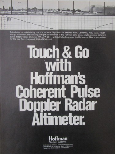 1973 hoffman navcom systems - hoffman,