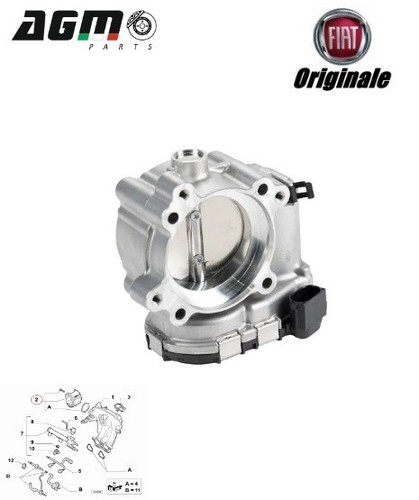 Corpo farfallato originale