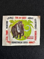 SEALED PACKET BUSTINA FIGURINE SIGILLATA PANINI ANIMALI PREISTORICI