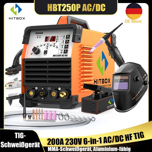 Hitbox 200a tig - 200a, ac/dc