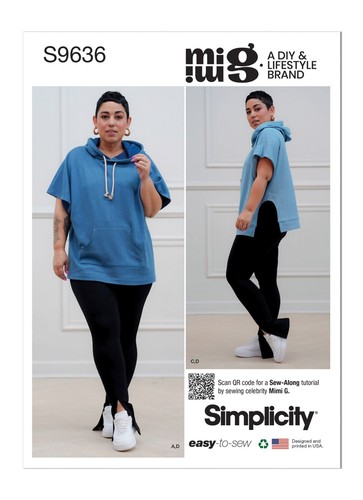Simplicity 9636 modello cucito - simplicity,