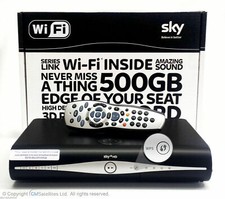Sky Plus + HD Box, DRX890 500gb, scheda di visualizzazione, telecomando e cavo consegna il giorno successivo