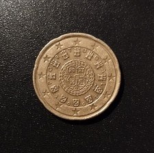 20 centesimi, Portogallo, 2002
