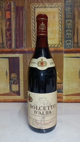 Vino 1978 dolcetto alba - vino,