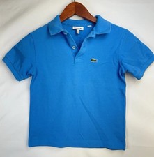 Polo blu Lacoste bambino