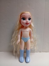 Elsa Frozen Disney Principessa Bambino 15" Bambola Jakks Pacific Stile Vetro Occhi TLC