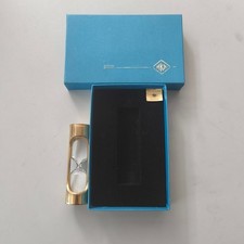 Clessidra in vetro MKM doratura 24 karati