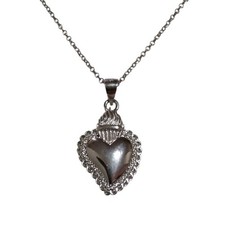 Collana in Argento Sacro Cuore