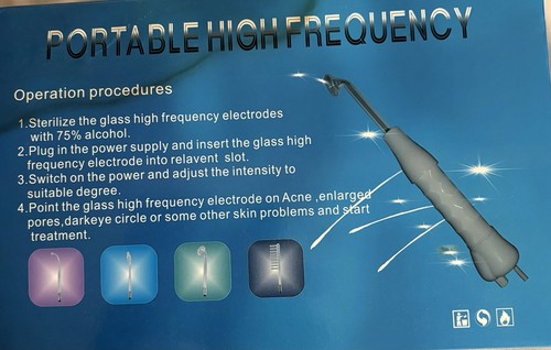 High frequency facial wand - facial, –