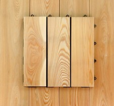 Piastrelle in legno larice siberiano 31x31, piastrelle per terrazza piastrelle per balcone piastrelle per pavimento
