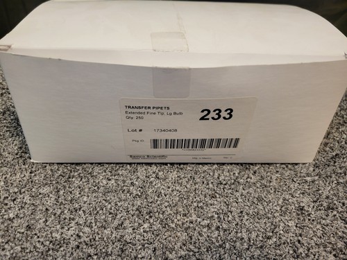 Samco 233 pipette - n., di