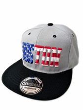 CAPPELLO da Baseball SNAPBACK,Berretto BOSTON,cappellino RAP Deluxe con VISIERA