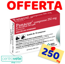 VERMIFUGO Antiparassitario 250 mg 10 cpr ⇢ Contro i parassiti di CANI e GATTI