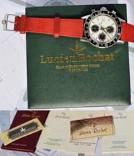 Lucien Rochat Raro Chrono Royal Army GMT Automatico d'Epoca Anni '90 Con Corredo