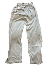 Zara Donna Ragazza Bambina Cotone Verde Pantaloni Taglia 10 - 140 Cm
