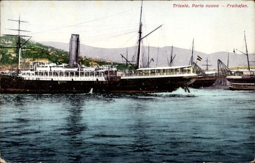 Cartolina trieste - trieste,