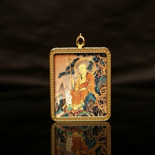 Collana stile tibetano - , con