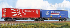 ACME 40397 - CARRO INTERMODALE Sggrmss '90 "GTS RAIL" CODOGNOTTO - DI MARTINO