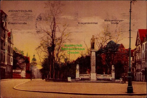 195800 cartolina aschaffenburg - 195800,
