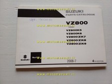 Suzuki Intruder VZ 800 2008 catalogo ricambi ORIGINALE spare parts catalogue