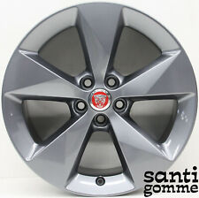 4 CERCHI IN LEGA JAGUAR E-PACE 8 X 18 " ORIGINALI J9C3-1007-CA ANTRACITE LUCIDO