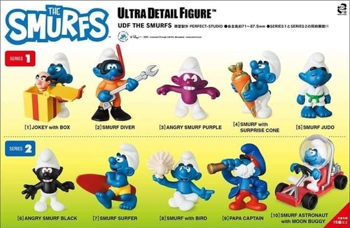 Puffi medicom toys japan - toys,