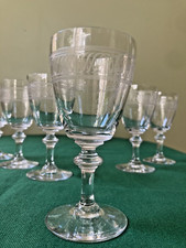 6 verres Baccarat Saint Louis