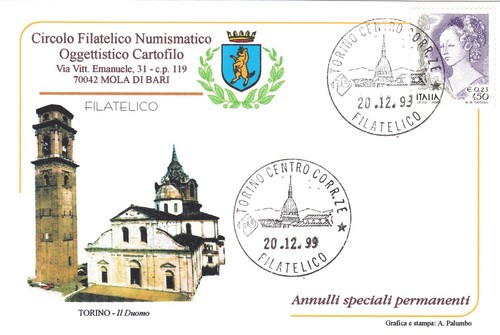Cartolina torino centro - ,
