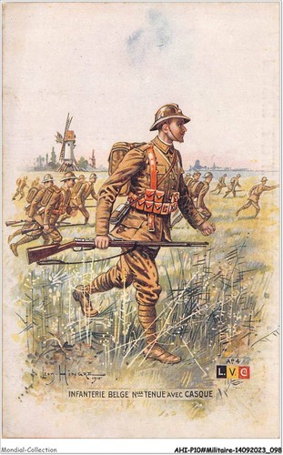 Ahip10 0969 infanterie belga - -,