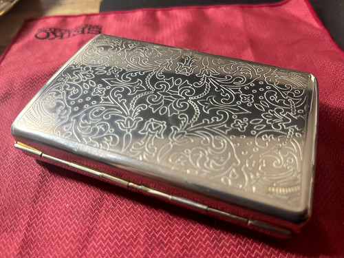 Porta sigarette silver - porta,