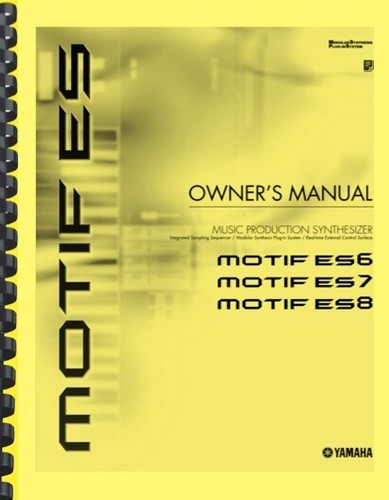 Yamaha motif 7 - motif, es