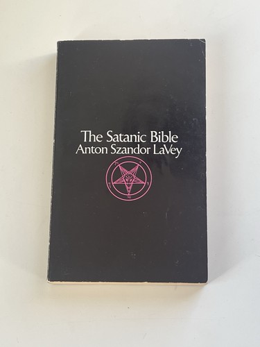 Satanic bible anton - anton, 1969