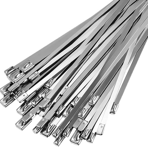 Fascette metalliche 100 pezzi - fascette,
