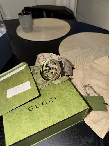 Cintura gucci con fibbia - gucci, ad