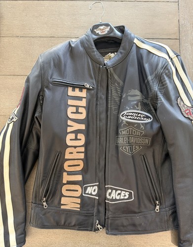Giacca pelle uomo vintage